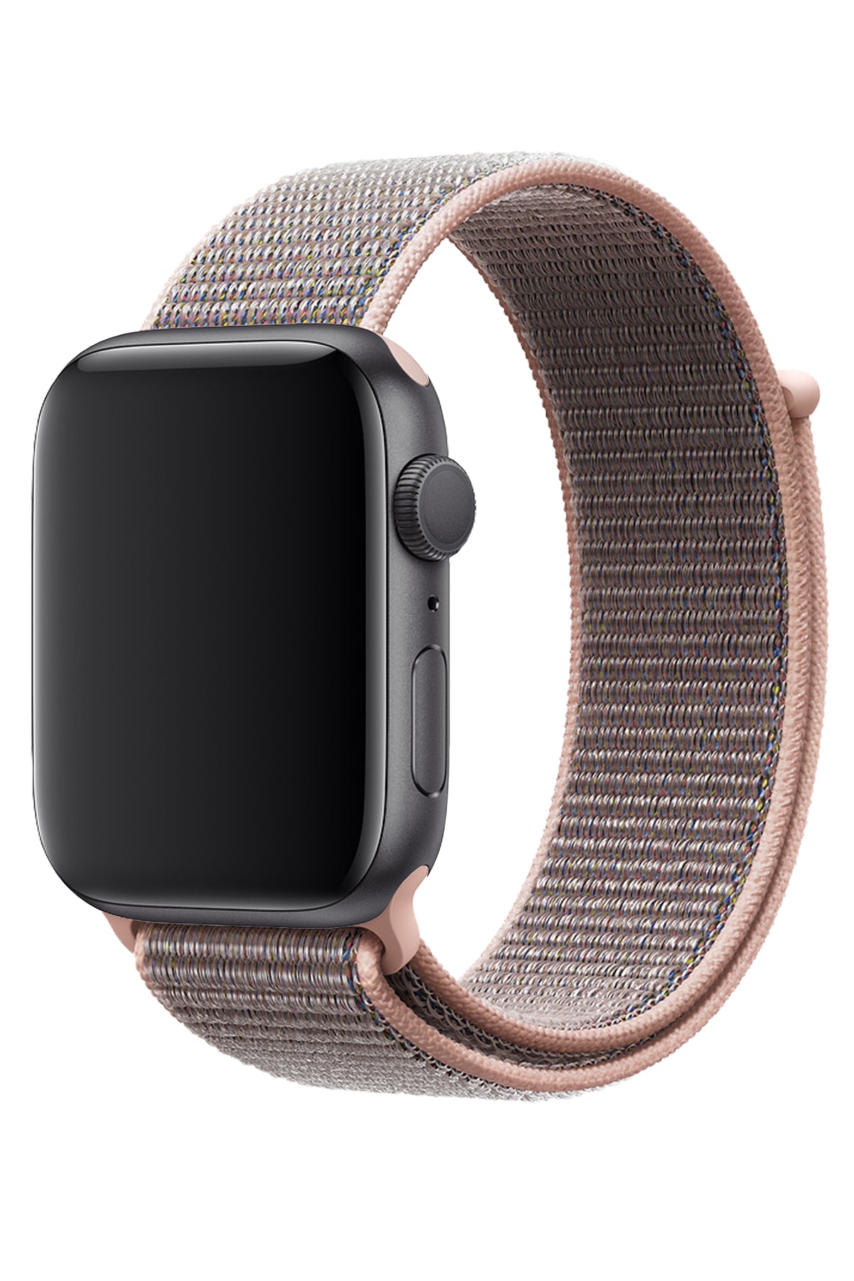 Apple Watch Uyumlu Spor Loop Kordon Kum Pembe  bikordon