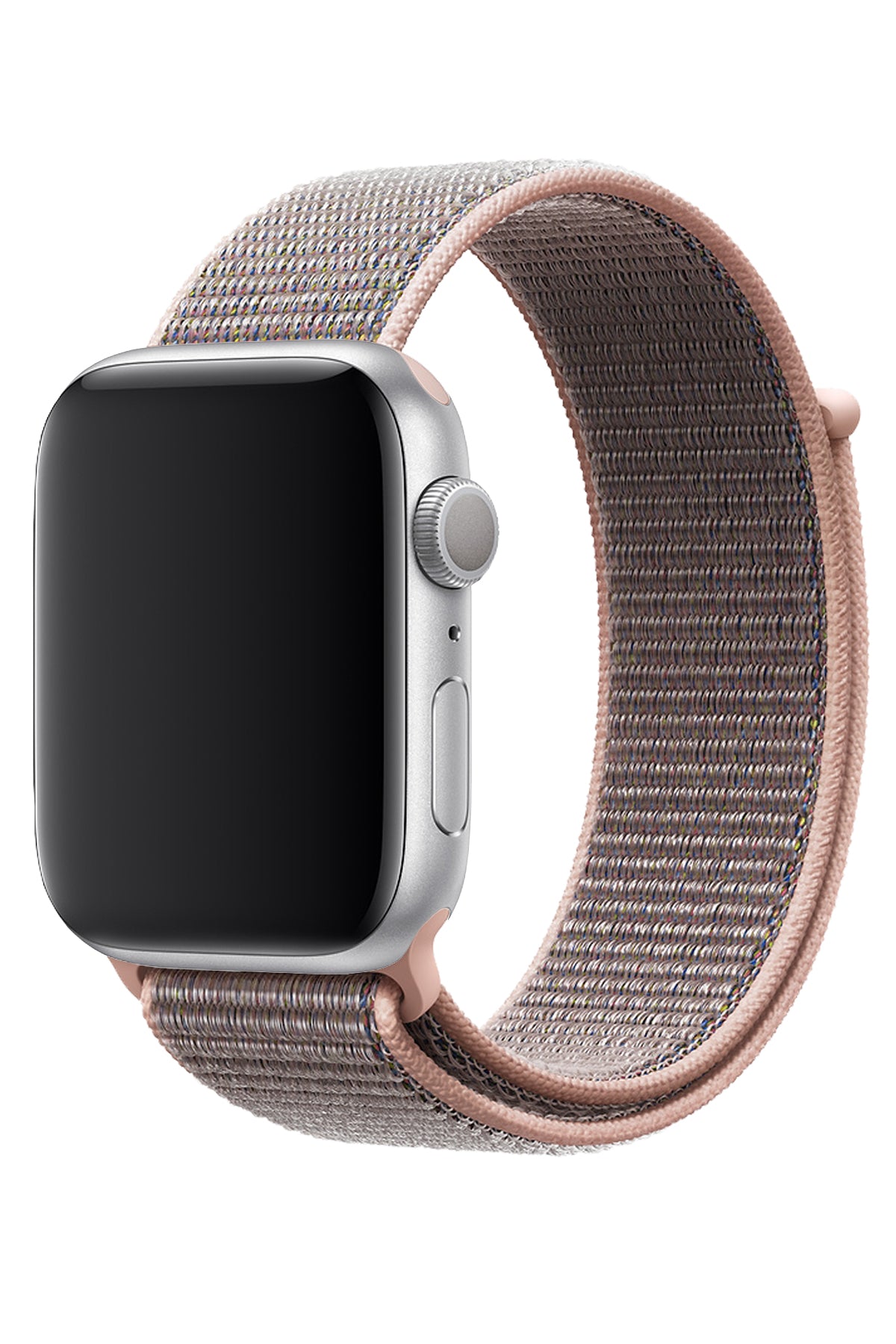 Apple Watch Uyumlu Spor Loop Kordon Kum Pembe  bikordon