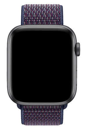 Apple Watch Uyumlu Spor Loop Kordon Lacivert  bikordon