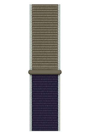 Apple Watch Compatible Sport Loop Band Herbal Khaki 