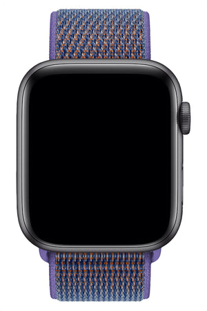 Apple Watch Compatible Sport Loop Band Purple Lilac 