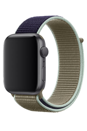 Apple Watch Uyumlu Spor Loop Kordon Uçuk Haki  bikordon