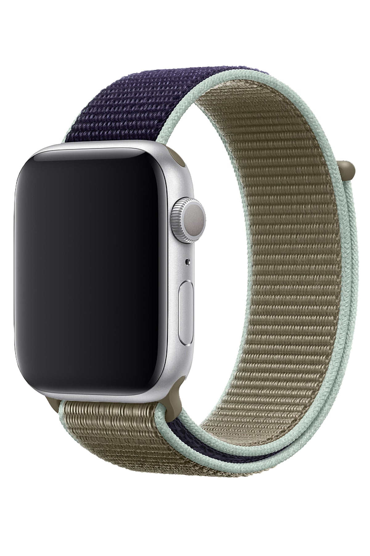 Apple Watch Uyumlu Spor Loop Kordon Uçuk Haki  bikordon