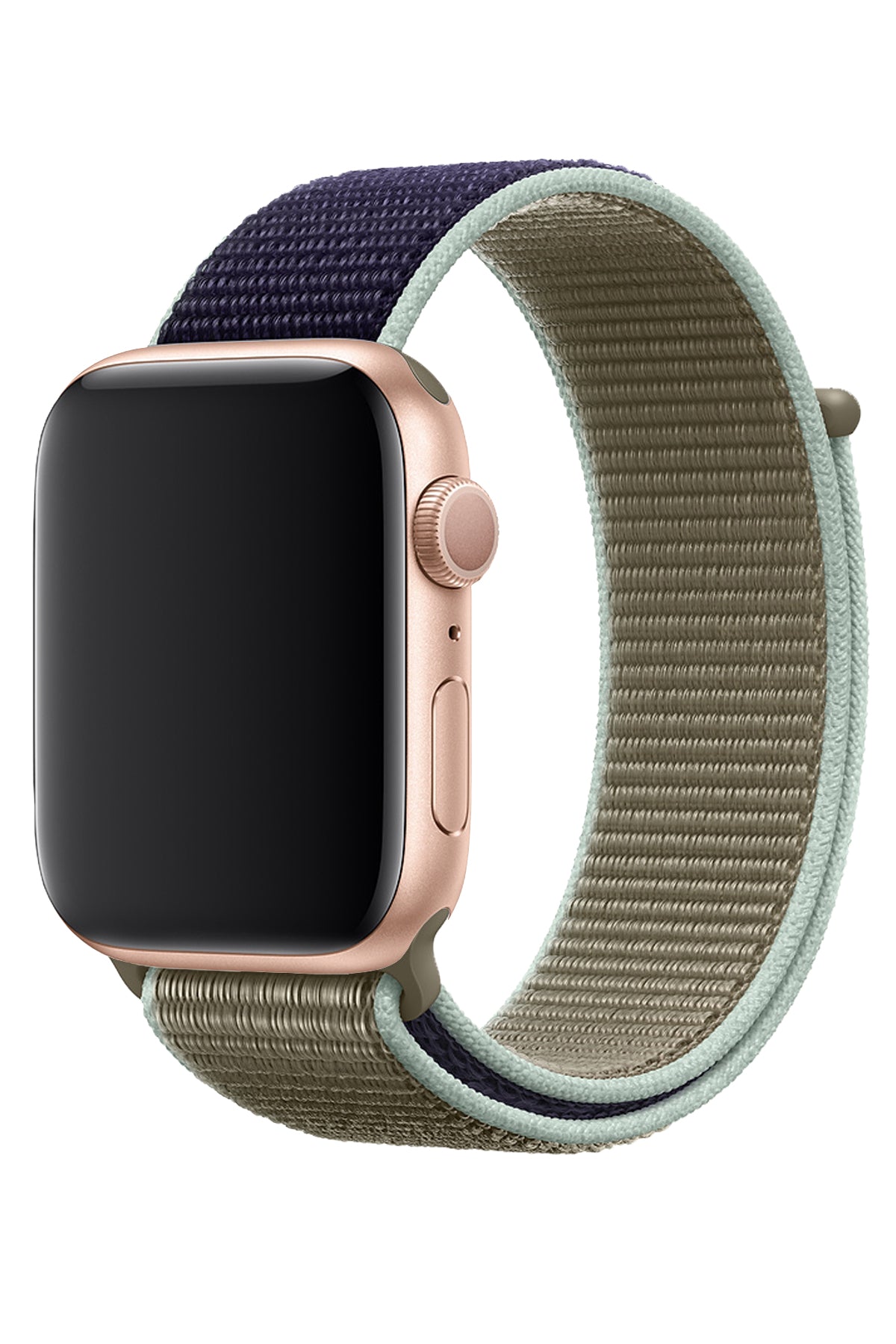 Apple Watch Uyumlu Spor Loop Kordon Uçuk Haki  bikordon