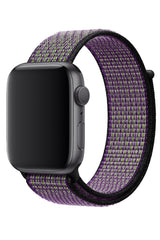 Apple Watch Uyumlu Spor Loop Kordon Mor Yeşil