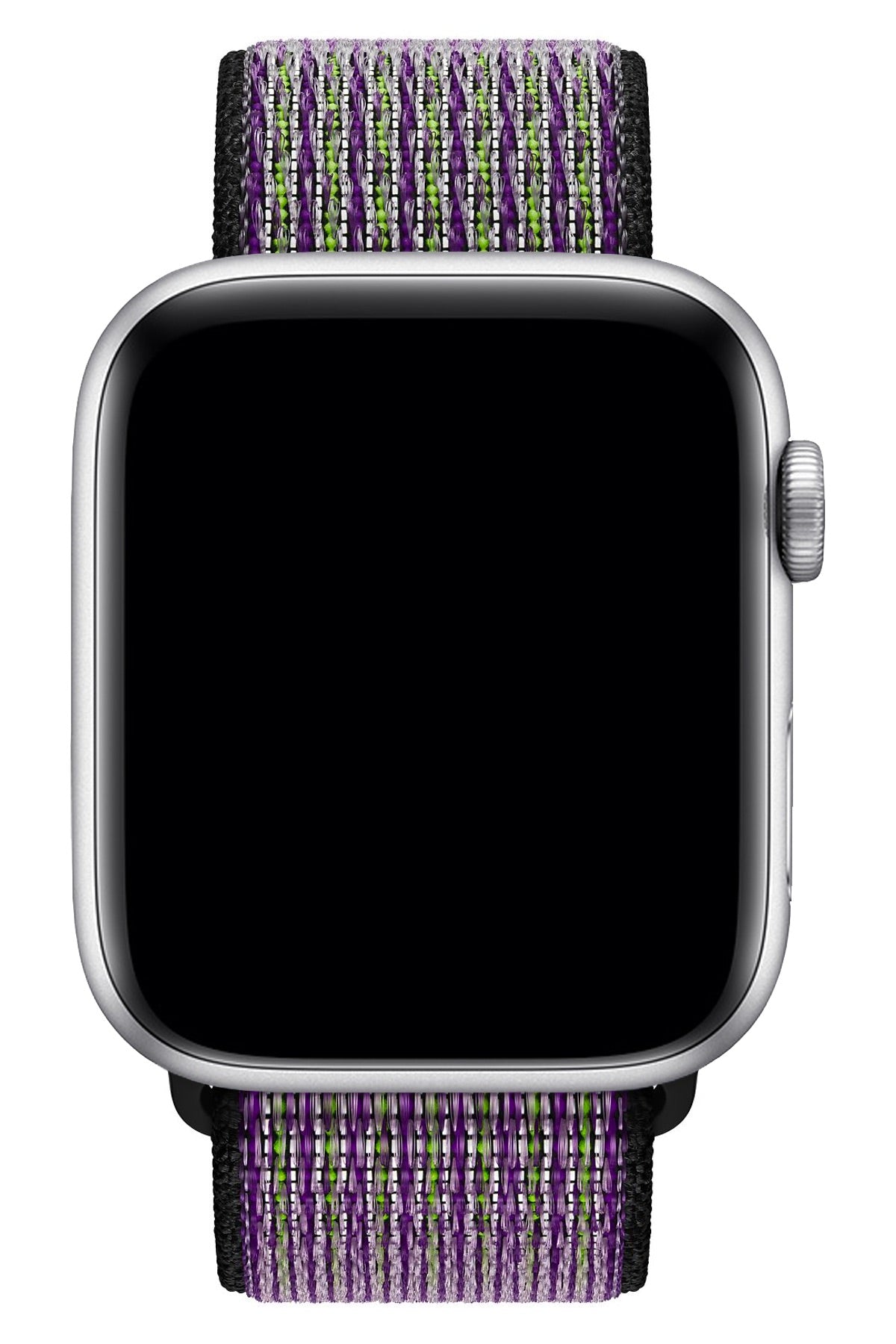 Apple Watch Uyumlu Spor Loop Kordon Mor Yeşil  bikordon