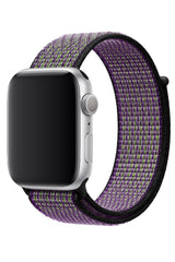 Apple Watch Uyumlu Spor Loop Kordon Mor Yeşil