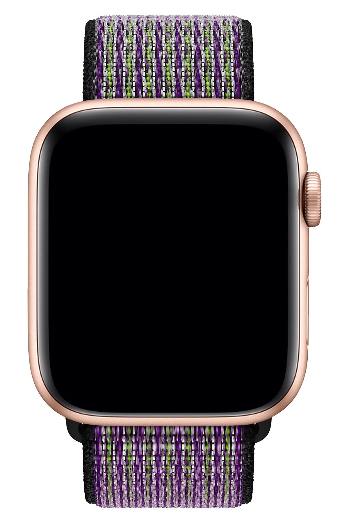 Apple Watch Uyumlu Spor Loop Kordon Mor Yeşil  bikordon