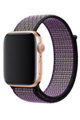 Apple Watch Uyumlu Spor Loop Kordon Mor Yeşil