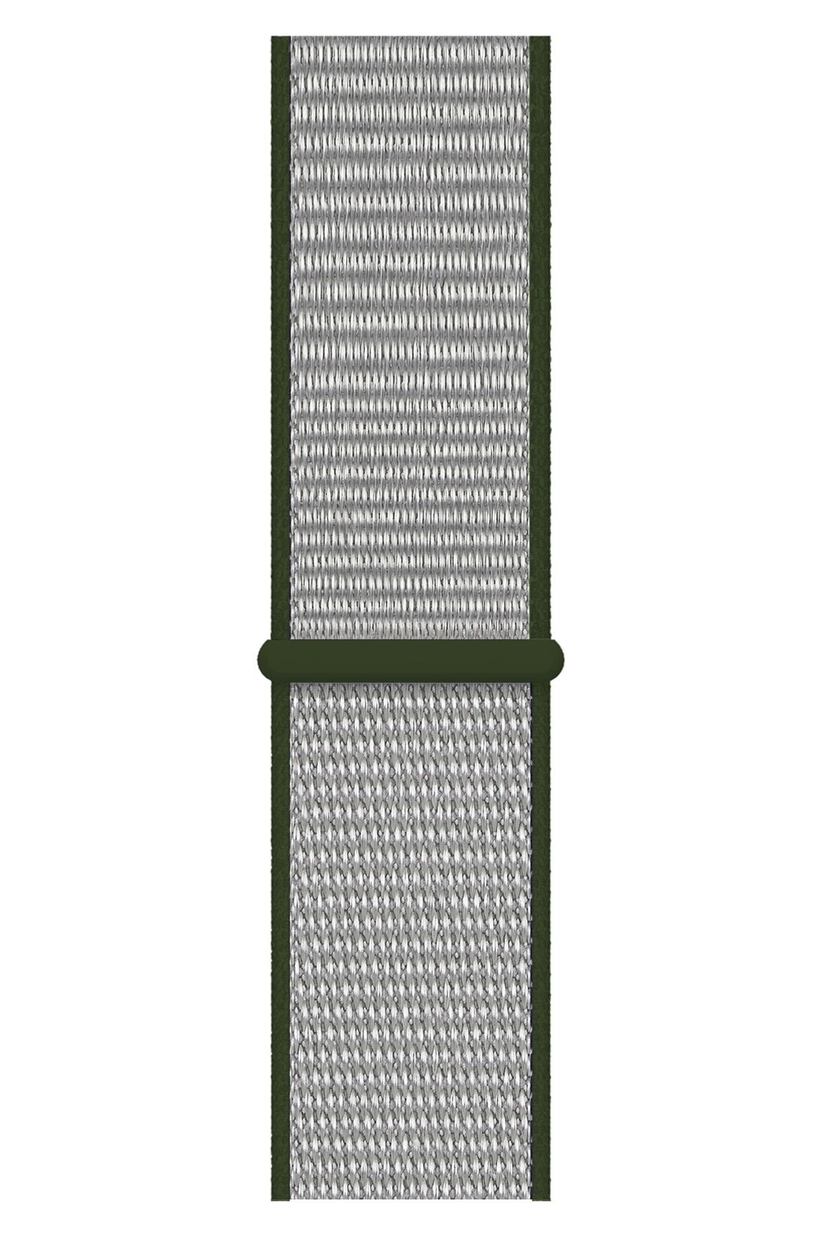 Apple Watch Compatible Sport Loop Band Gray Khaki 