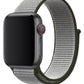 Apple Watch Compatible Sport Loop Band Gray Khaki 