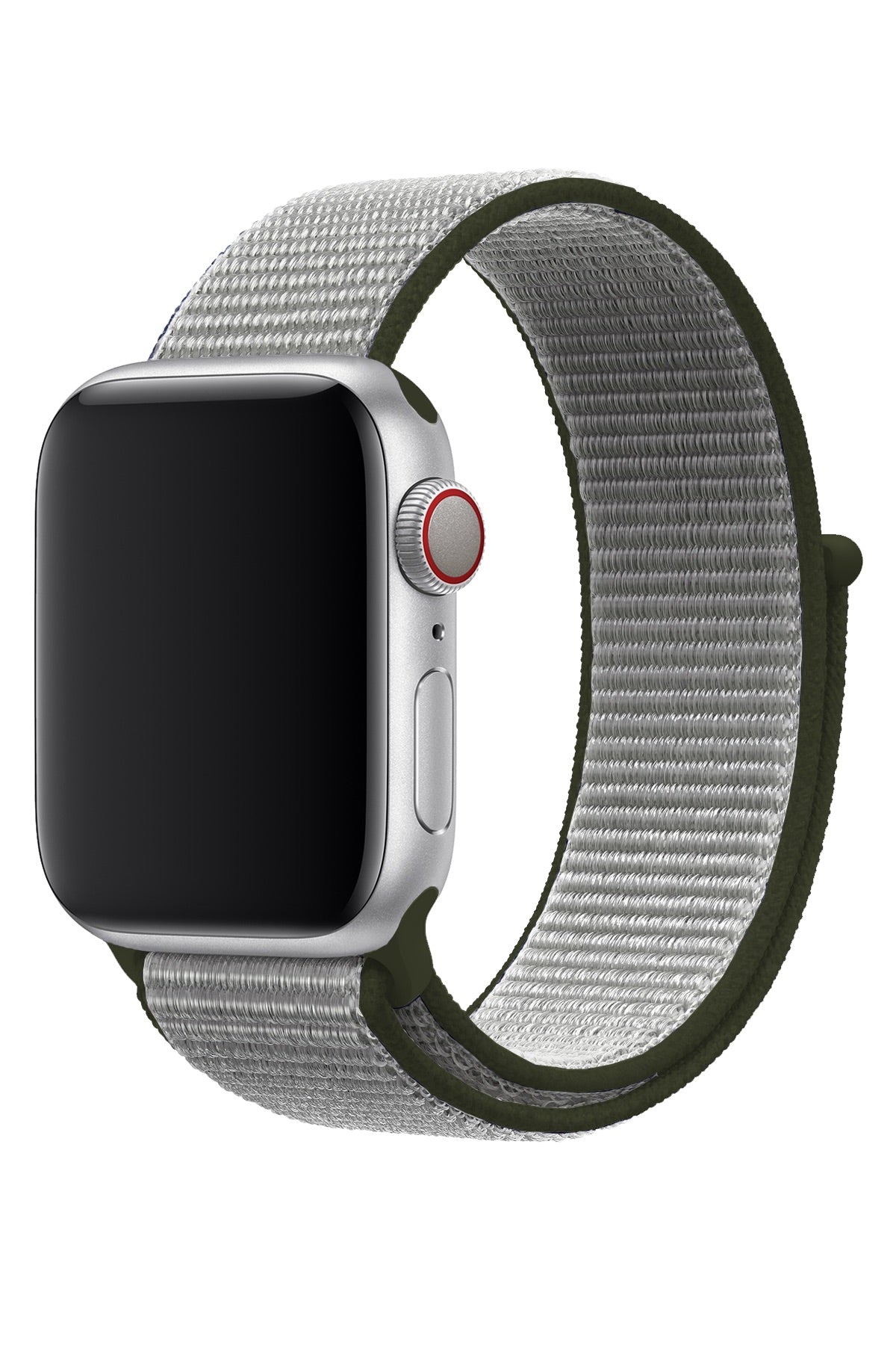 Apple Watch Uyumlu Spor Loop Kordon Gri Haki  bikordon