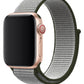 Apple Watch Compatible Sport Loop Band Gray Khaki 