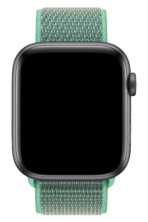 Apple Watch Uyumlu Spor Loop Kordon Su Yeşili  bikordon