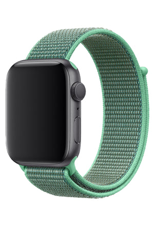 Apple Watch Uyumlu Spor Loop Kordon Su Yeşili  bikordon