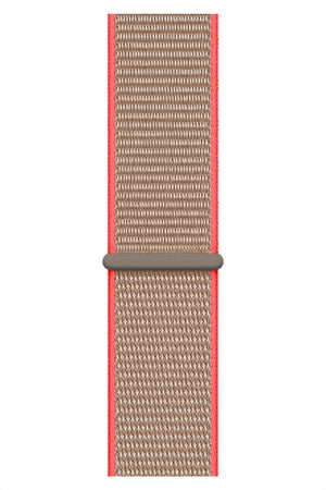 Apple Watch Compatible Sport Loop Band Neon Brown 