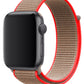 Apple Watch Compatible Sport Loop Band Neon Brown 