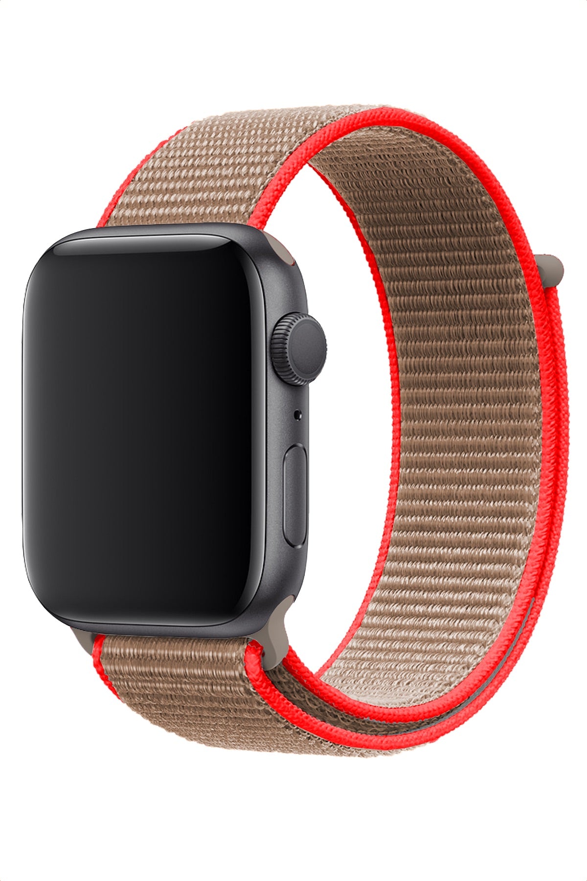 Apple Watch Uyumlu Spor Loop Kordon Neon Kahve  bikordon