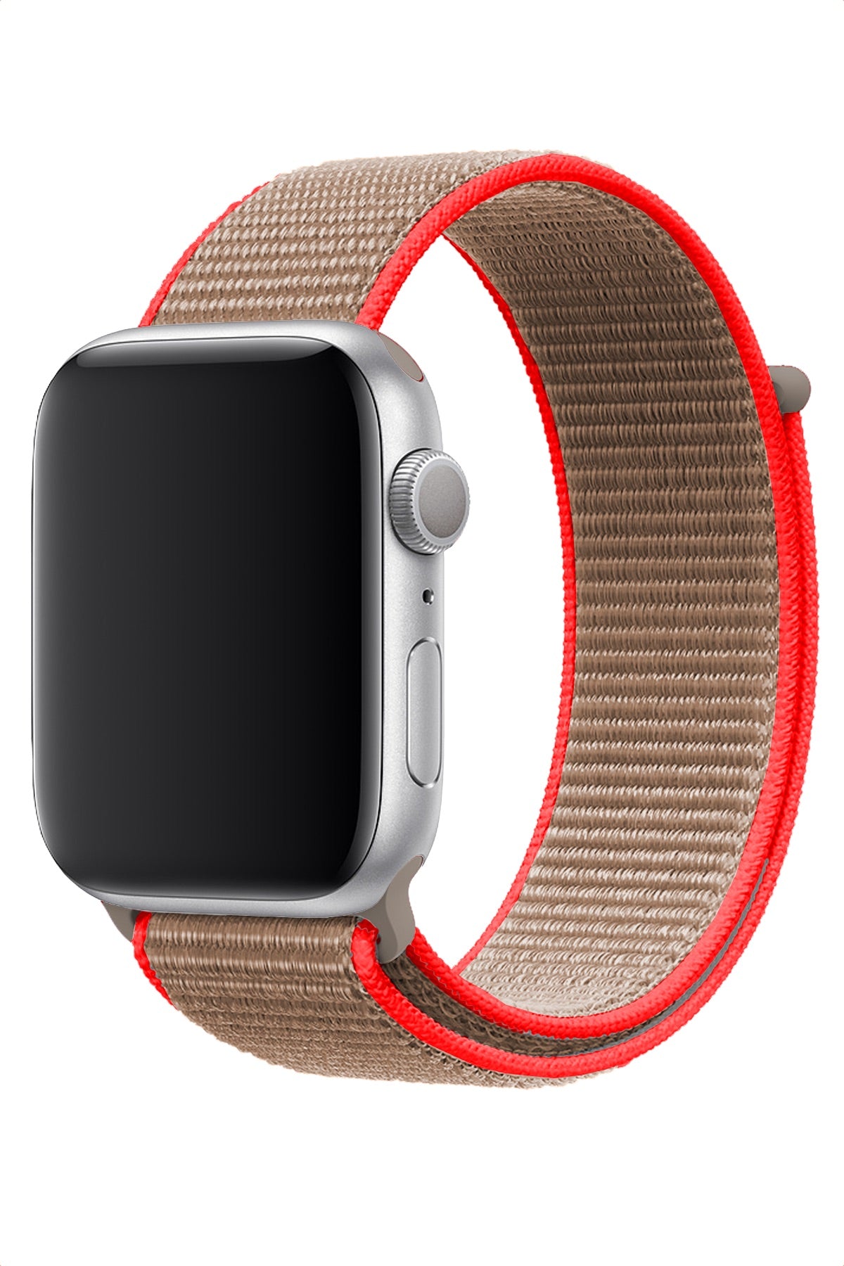Apple Watch Uyumlu Spor Loop Kordon Neon Kahve  bikordon