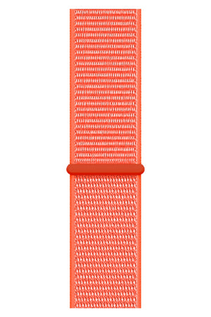 Apple Watch Compatible Sport Loop Band Neon Orange 
