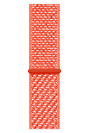 Apple Watch Uyumlu Spor Loop Kordon Neon Turuncu  bikordon