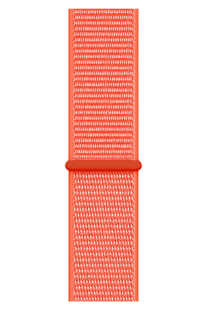 Apple Watch Compatible Sport Loop Band Neon Orange 