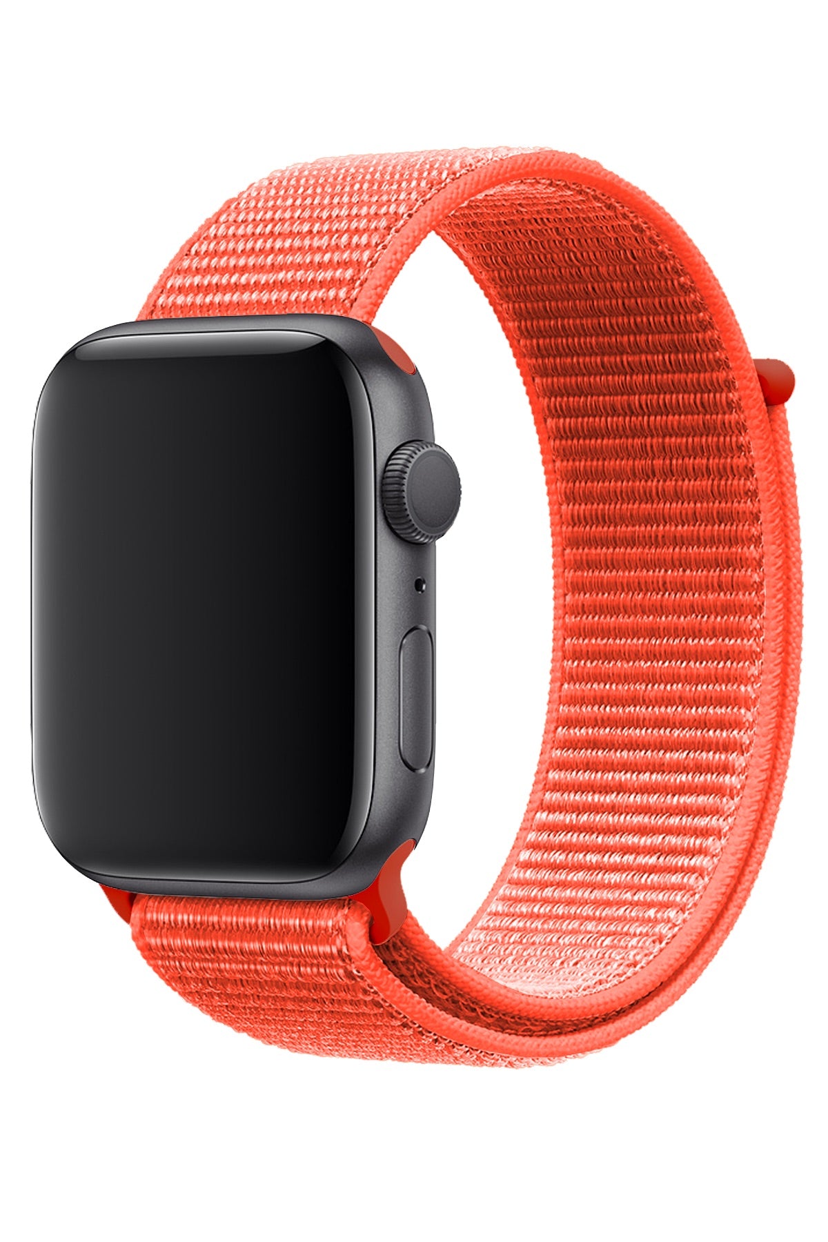Apple Watch Uyumlu Spor Loop Kordon Neon Turuncu  bikordon