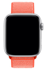 Apple Watch Uyumlu Spor Loop Kordon Neon Turuncu