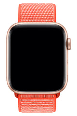 Apple Watch Compatible Sport Loop Band Neon Orange 