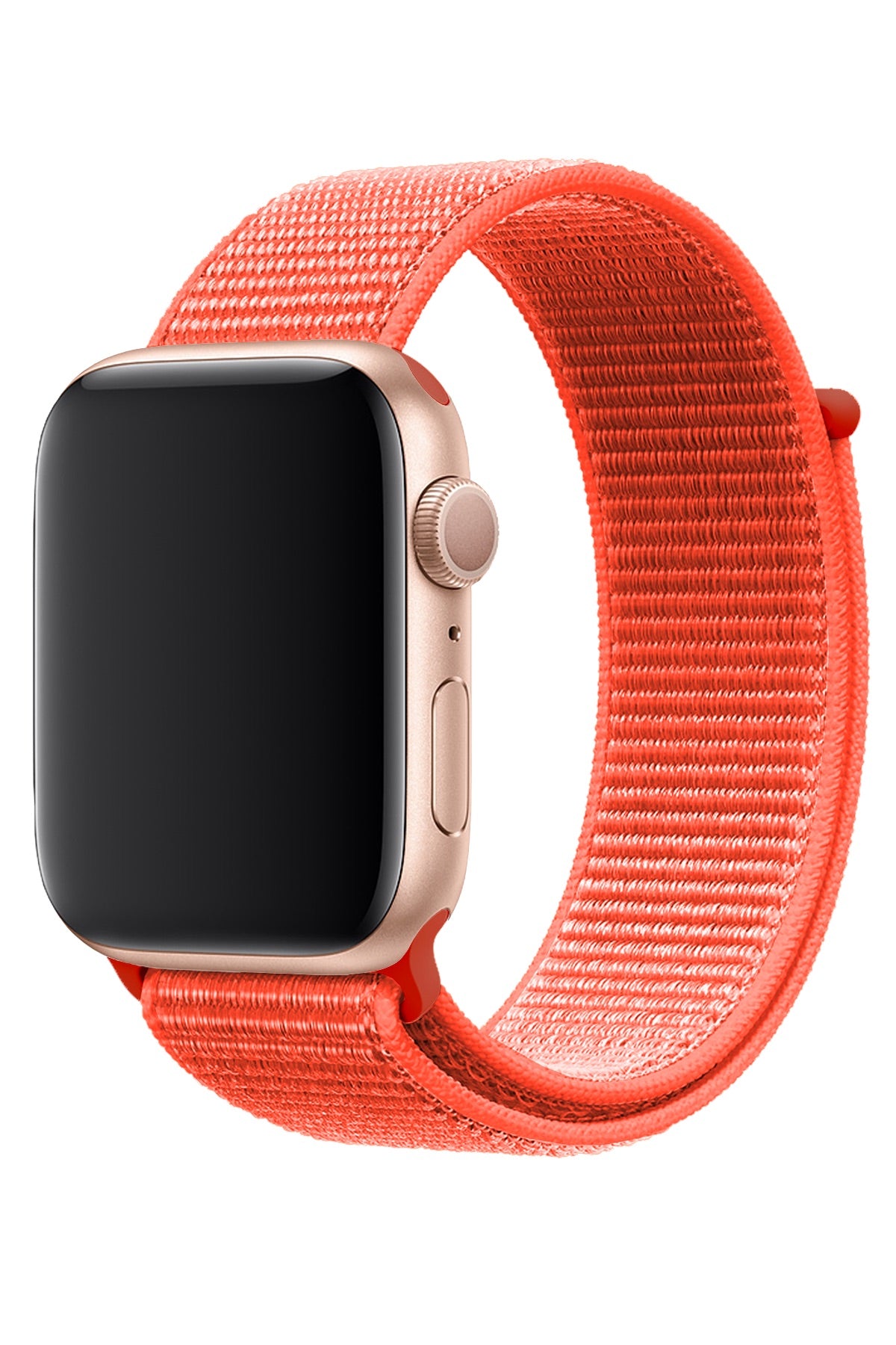 Apple Watch Uyumlu Spor Loop Kordon Neon Turuncu  bikordon
