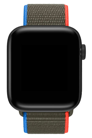 Apple Watch Uyumlu Spor Loop Kordon Olive