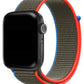 Apple Watch Uyumlu Spor Loop Kordon Olive  bikordon