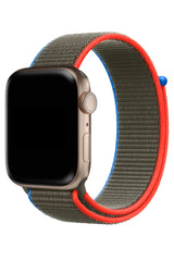 Apple Watch Uyumlu Spor Loop Kordon Olive