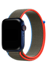 Apple Watch Uyumlu Spor Loop Kordon Olive