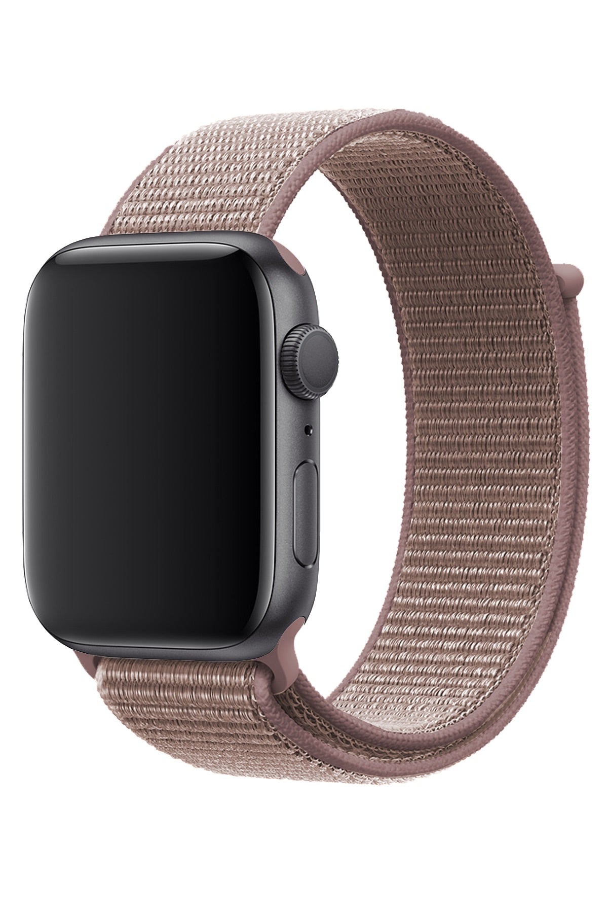 Apple Watch Uyumlu Spor Loop Kordon Puce Pembe  bikordon