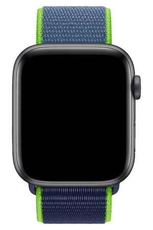 Apple Watch Uyumlu Spor Loop Kordon Safir Mavi  bikordon