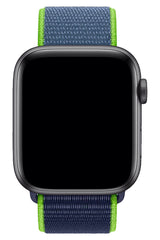 Apple Watch Compatible Sport Loop Band Sapphire Blue 
