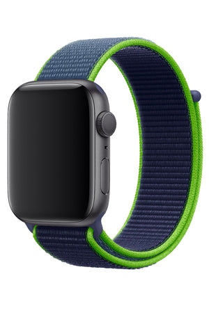 Apple Watch Uyumlu Spor Loop Kordon Safir Mavi  bikordon