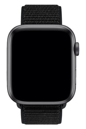 Apple Watch Uyumlu Spor Loop Kordon Siyah  bikordon