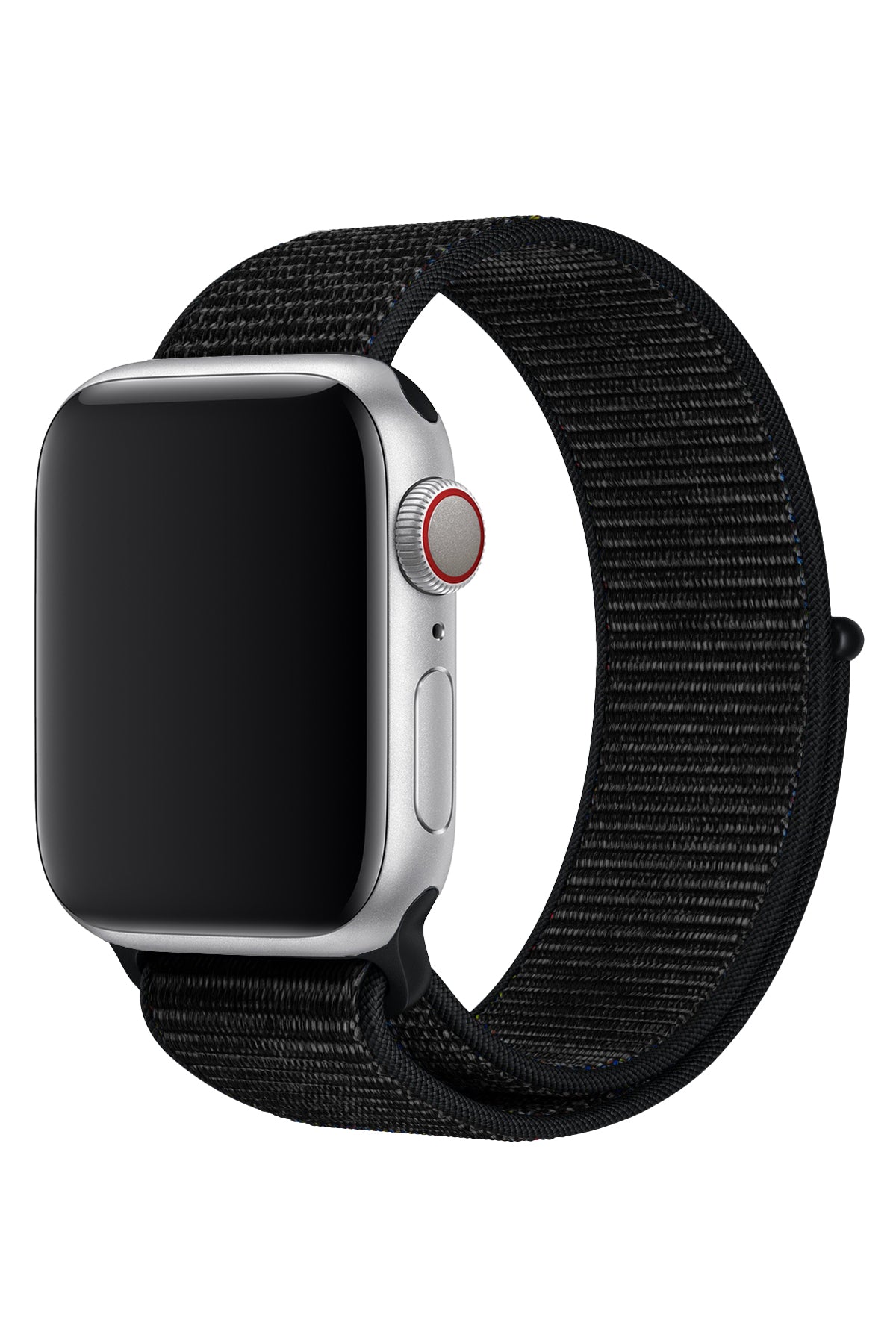 Apple Watch Uyumlu Spor Loop Kordon Siyah  bikordon