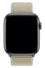 Apple Watch Compatible Sport Loop Band Green Brown