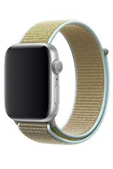 Apple Watch Compatible Sport Loop Band Green Brown
