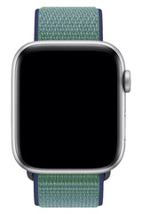 Apple Watch Uyumlu Spor Loop Kordon Yeşil Lacivert