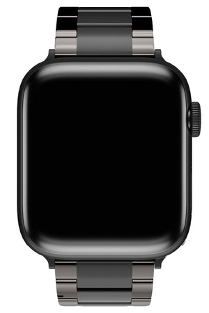 Apple Watch Uyumlu Mat Parlak Seramik Loop Kordon Siyah  bikordon