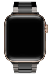 Apple Watch Uyumlu Mat Parlak Seramik Loop Kordon Siyah