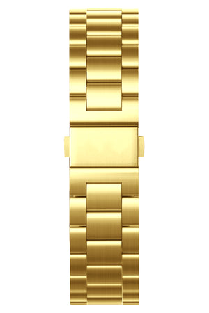 Apple Watch Uyumlu Üç Bakla Çelik Loop Kordon Altın  bikordon