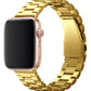 Apple Watch Uyumlu Üç Bakla Çelik Loop Kordon Altın