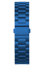 Apple Watch Uyumlu Üç Bakla Çelik Loop Kordon Mavi  bikordon