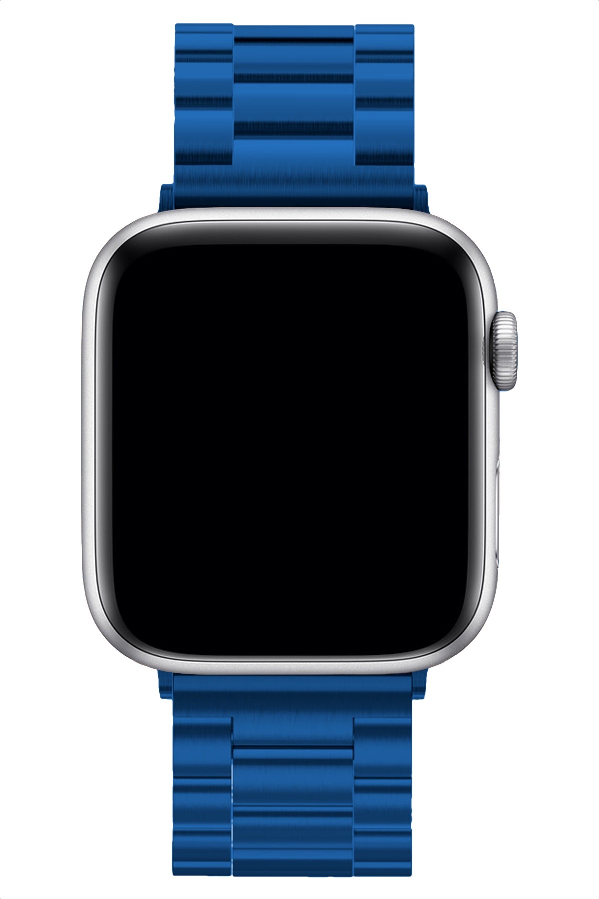 Apple Watch Uyumlu Üç Bakla Çelik Loop Kordon Mavi  bikordon