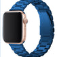 Apple Watch Uyumlu Üç Bakla Çelik Loop Kordon Mavi  bikordon